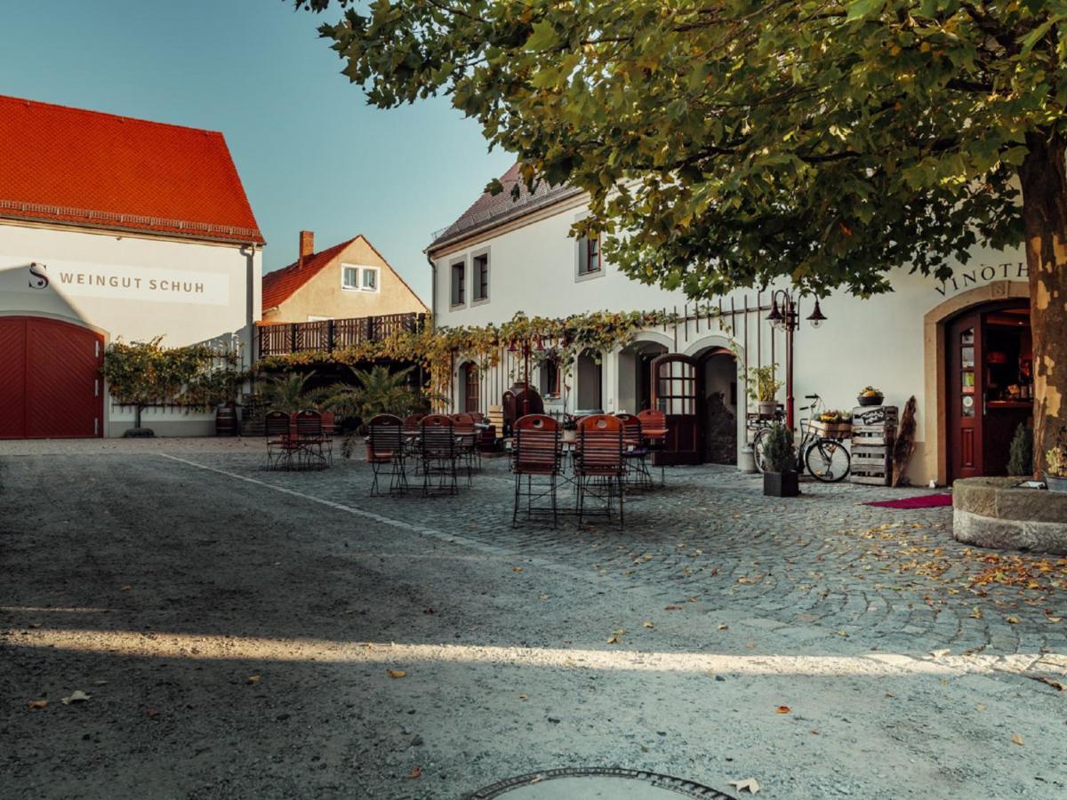 Weingut Schuh - Pension Zur Bosel コスヴィヒ エクステリア 写真